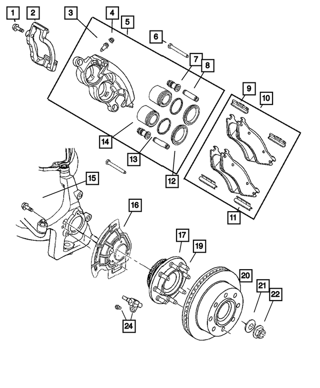 5143401AA - Service Brakes: Brake Bleeder Screw for Mopar Image