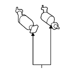 95711581 - : Catalytic Converter for Chevrolet: Caprice Image