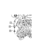 6501714 - Speedometer Pinions: Hex Head Screw And Washer for Mopar Image