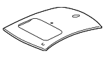 C2Z26299 - Body: Roof Panel for Jaguar Image