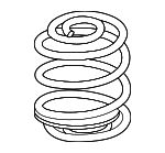 25832101 - Suspension: Spring for Chevrolet: Equinox | Pontiac: Torrent Image