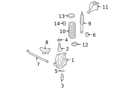 Suspension Components for 2005 Ford F-350 Super Duty #0