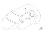 51312753976 - Vehicle Trim: Green Windshield, Heated for Mini Image
