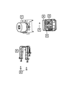 68089525AA - Brakes: Anti-lock Brake System Hydraulic Control Unit for Mopar Image