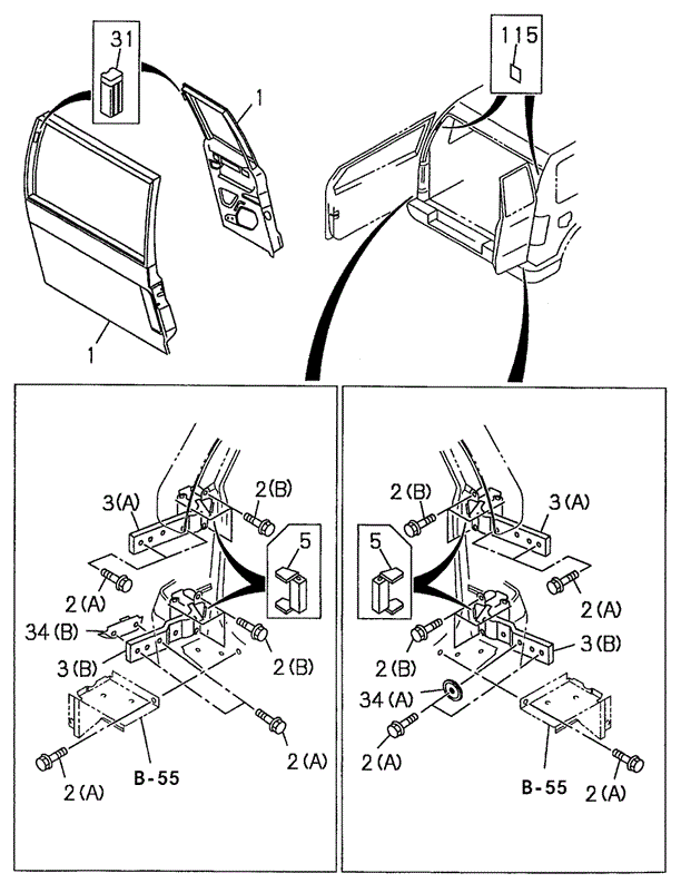 Tailgate for 1999 Acura SLX #0