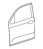 671110C050 - Body: Outer Panel for Toyota: Sequoia, Tundra Image
