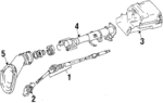 4521032130 - Steering: Main-shaft for Toyota Image image