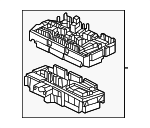 2239068502 - Electrical: Fuse &amp; Relay Box for Mercedes-Benz Image