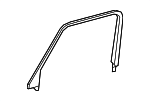 46373015028T92 - Body: Door Window Molding for Mercedes-Benz Image