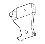 7P0419293B - Steering: Steering Column Housing Support for Volkswagen Image
