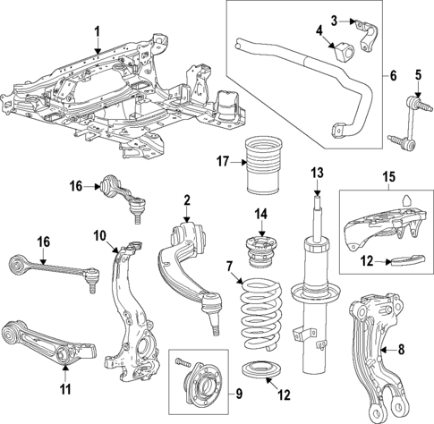 Upper Control Arm for 2026 Honda Prologue #0
