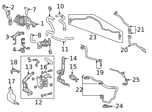 Heater for 2024 Toyota RAV4 Prime #0