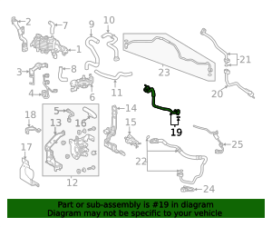 88715-42400 - A/C Pipe 2021-2025 Toyota | Toyota Marin Parts