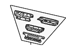 55394453AB - Exhaust: Exhaust Heat Shield for Mopar Image