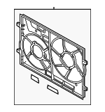 5WA121205B - Cooling System: Shroud for Audi Image