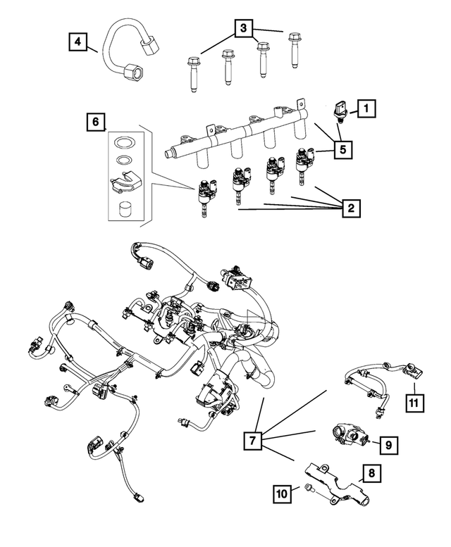 68439894AA - : Hex Flange Head Screw for Mopar Image