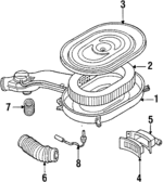 MD604548 - Engine: Body for Dodge: Colt Image
