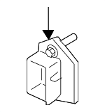 41117402666 - : Bumper Bracket for Mini: Cooper, Cooper Clubman, Cooper Countryman, Countryman Image
