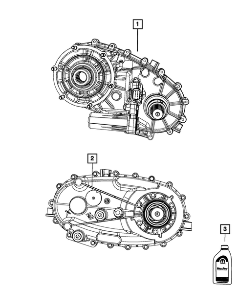 Transfer Case Assembly for 2011 Ram 1500 #0