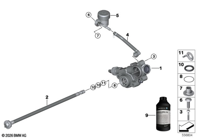 7119909812 - : O-Ring - 7.65X1.78 for BMW-Motorrad Image