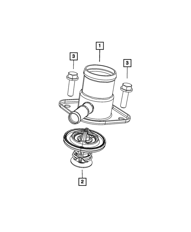 6101982 - Cooling: Hex Head Screw And Washer for Mopar Image