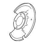 GS3L26261 - Brakes: Splash Shield for Mazda: 6 Image