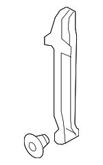 74155TF0J00 - Body: Fender Seal for Honda: Fit Image