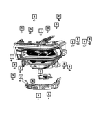 68448975AA - Electrical: Limiter Compression, Right for Mopar Image