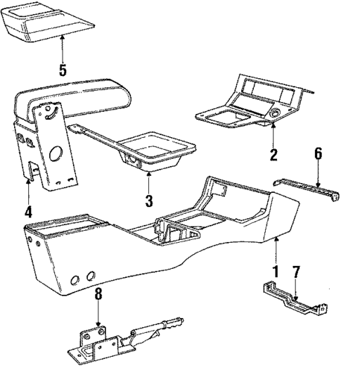 Center for 1986 Ford Escort #0