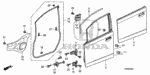 90112SB4000 - Body/Air Conditioning: BOLT, FLANGE (6X14) for Honda Image