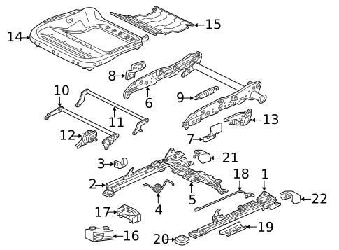 Tracks & Components for 2018 Volvo S60 Cross Country #1