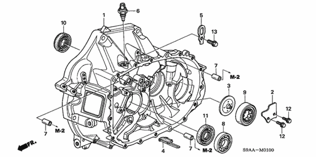 Clutch Case for 2006 Honda CR-V #0