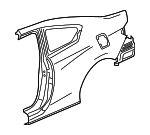 4636T3LA90ZZ - Body: Quarter Panel for Honda: Accord Image