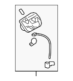 74480T2FA00 - : Fuel Pocket for Honda: Accord Image