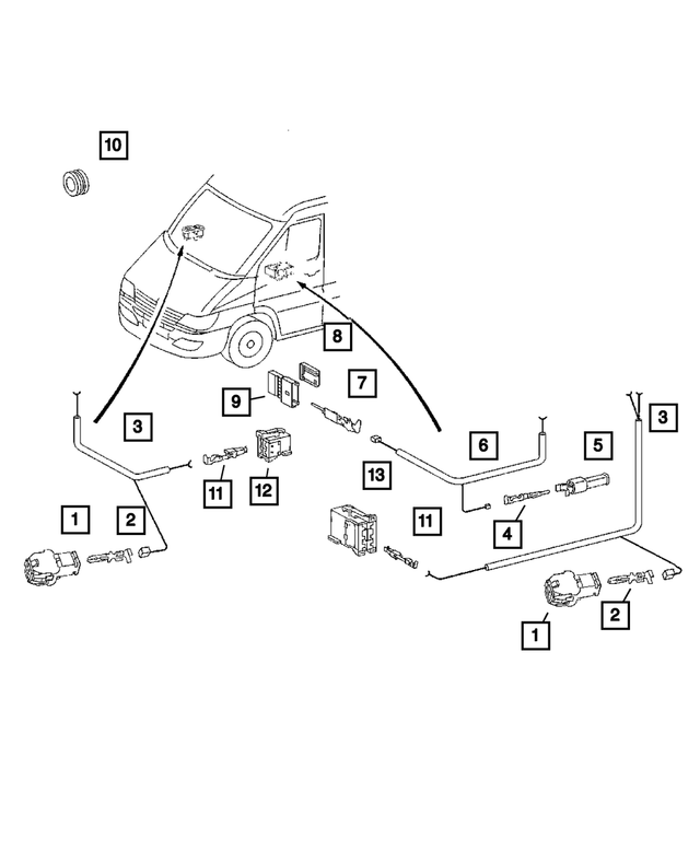 5133378AA - Electrical: Male Terminal for Mopar Image