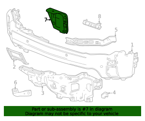 2024-2026 GM Support Bracket 85646093 | TascaParts.com