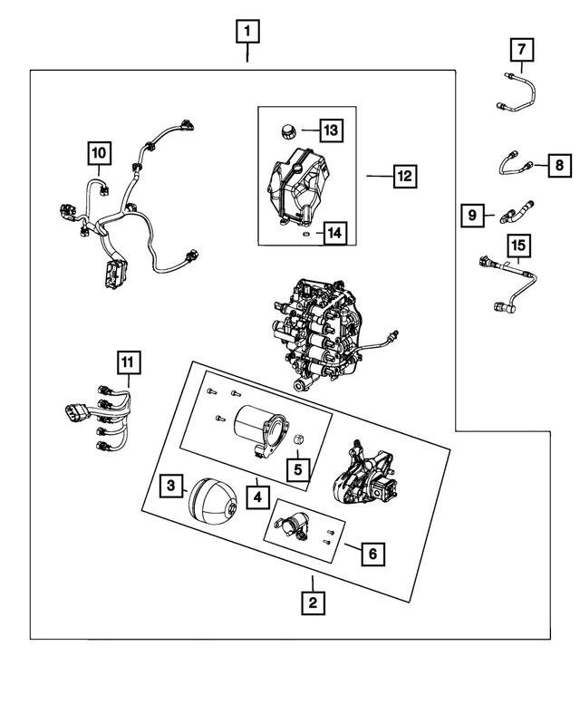 68232130AA - : Transmission Oil Filter for Mopar Image