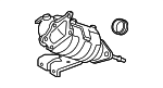 L3932055XD - Exhaust: Catalytic Converter for Mazda Image
