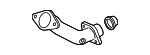 L38040510A - Exhaust: Exhaust Intermediate Pipe for Mazda Image