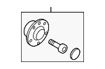 3G0598611A - Brakes: Wheel Bearing And Hub Assembly for Volkswagen Image