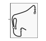 420972251A - Brakes: Wire Harness for Audi: R8 Image