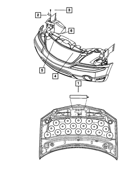 Under Hood for 2006 Chrysler Pacifica #0