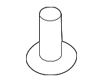 6104908AA - Body: Rocker Molding Retainer for Mopar Image