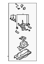 4L1713105B - Body: Shifter Assembly for Audi Image