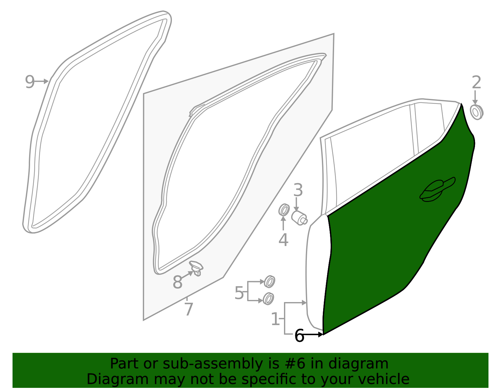 2019-2025 Mazda 3 Outer Panel BCJH-73-031B | Mazda Parts Factor