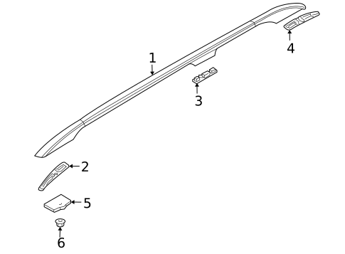 Luggage Carrier for 2001 BMW 540i #1