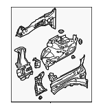 LR049462 - : Apron Assembly for Land-Rover Image