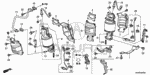18720R70A00 - Engine: BOLT, STUD (8X29) for Acura Image