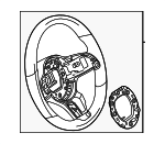 9946092063D16 - Steering: Steering Wheel for Mercedes-Benz Image