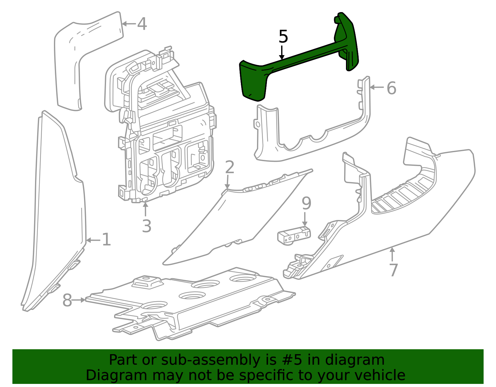 2025-2026 Chevrolet Applique 85610563 | TascaParts.com